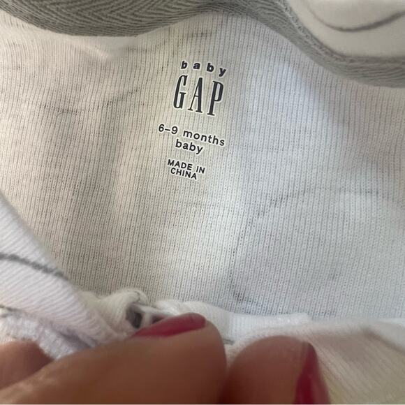 Baby Gap Cotton New Whale Print Baby Outfit Layette Set 6/9m - Picture 4 of 5